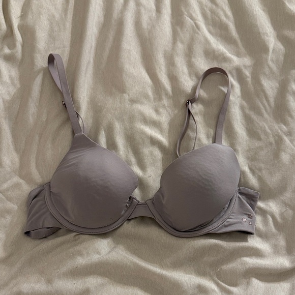 Aerie Soft Gray/Purple Bra - Picture 1 of 1